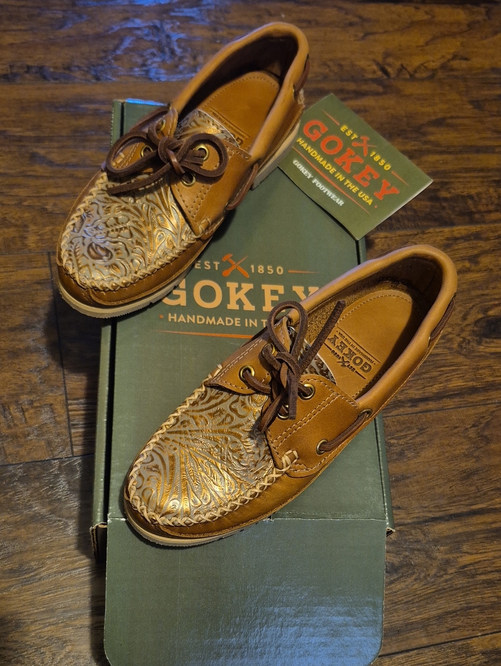 Women Brown Handcrafted Leather Boat Shoes